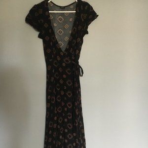 Lira Wrap Dress, Size M